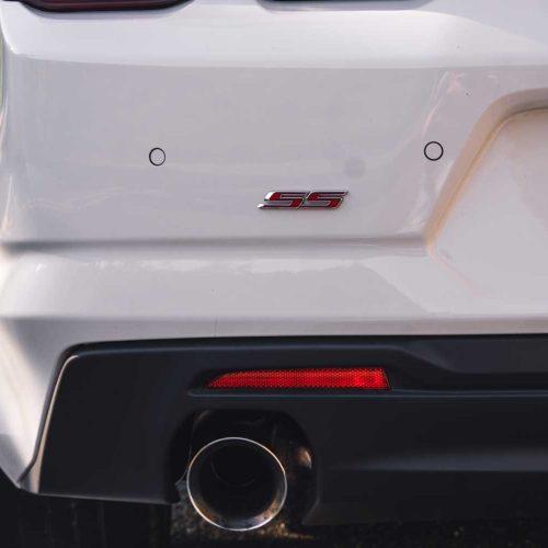 rear-bumper closeup of rear bumper