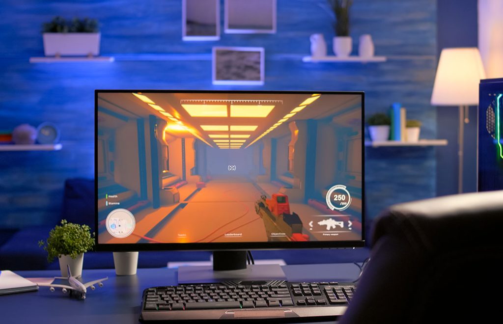 video game map design A map in a video game based on 3D laser scan data from a real place